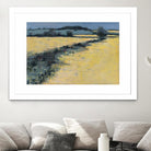 Paysage contemporain -1 by Jacques Clément on GIANT ART - blue landscape artistes du québec