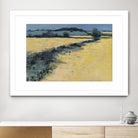 Paysage contemporain -1 by Jacques Clément on GIANT ART - blue landscape artistes du québec