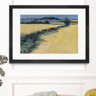 Paysage contemporain -1 by Jacques Clément on GIANT ART - blue landscape artistes du québec