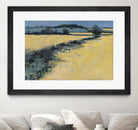 Paysage contemporain -1 by Jacques Clément on GIANT ART - blue landscape artistes du québec