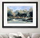 Road in the wood by Jacques Clément on GIANT ART - green landscape forest