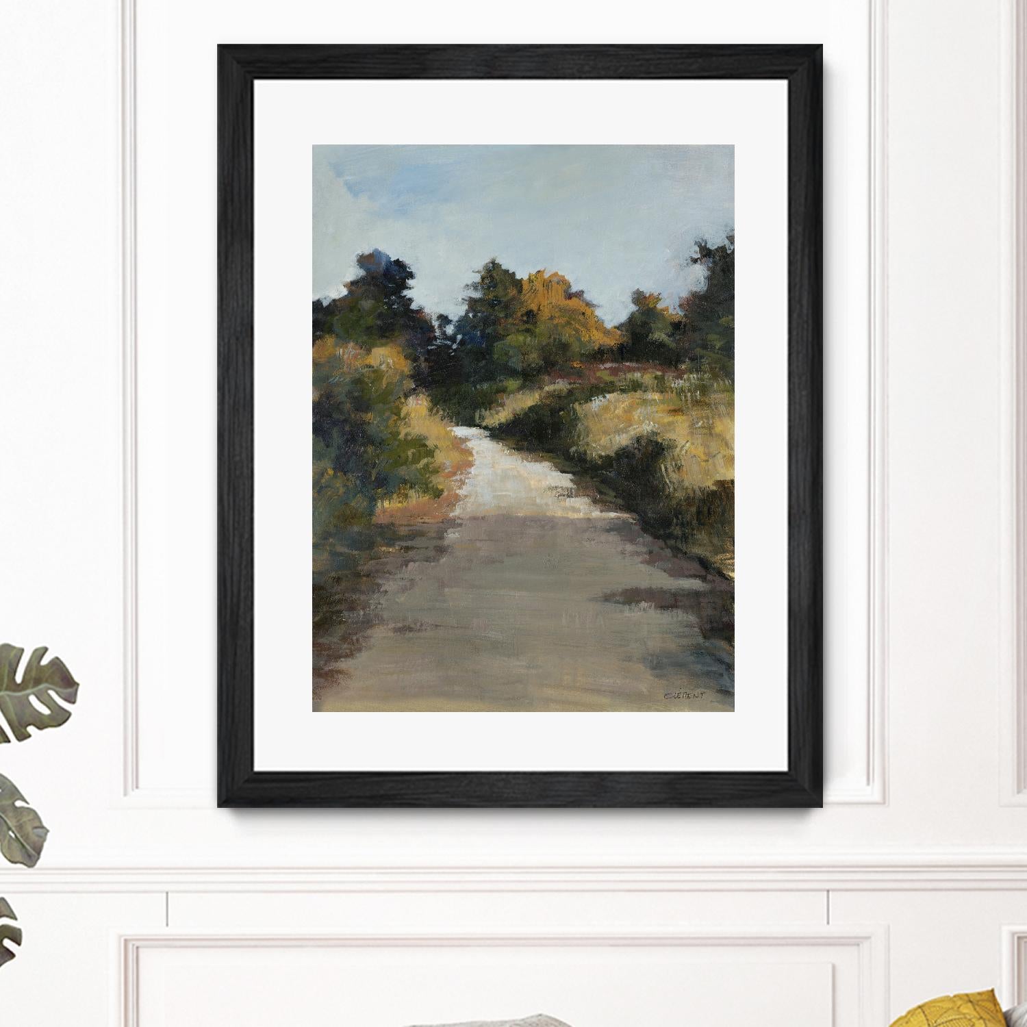 Secret Path by Jacques Clement on GIANT ART - beige landscape route