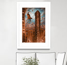 Empire d'argile by Alain Cardinal on GIANT ART - beige whimsical la nuit