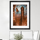 Empire d'argile by Alain Cardinal on GIANT ART - beige whimsical la nuit