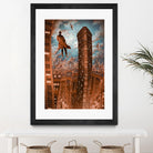 Empire d'argile by Alain Cardinal on GIANT ART - beige whimsical la nuit