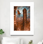 Empire d'argile by Alain Cardinal on GIANT ART - beige whimsical la nuit