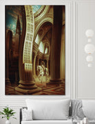 La rôdeur du Pantheon by Alain Cardinal on GIANT ART - beige whimsical napoleon