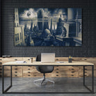 Chat de Cheshire by Alain Cardinal on GIANT ART - black whimsical imaginaire