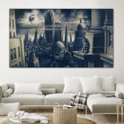 Chat de Cheshire by Alain Cardinal on GIANT ART - black whimsical imaginaire