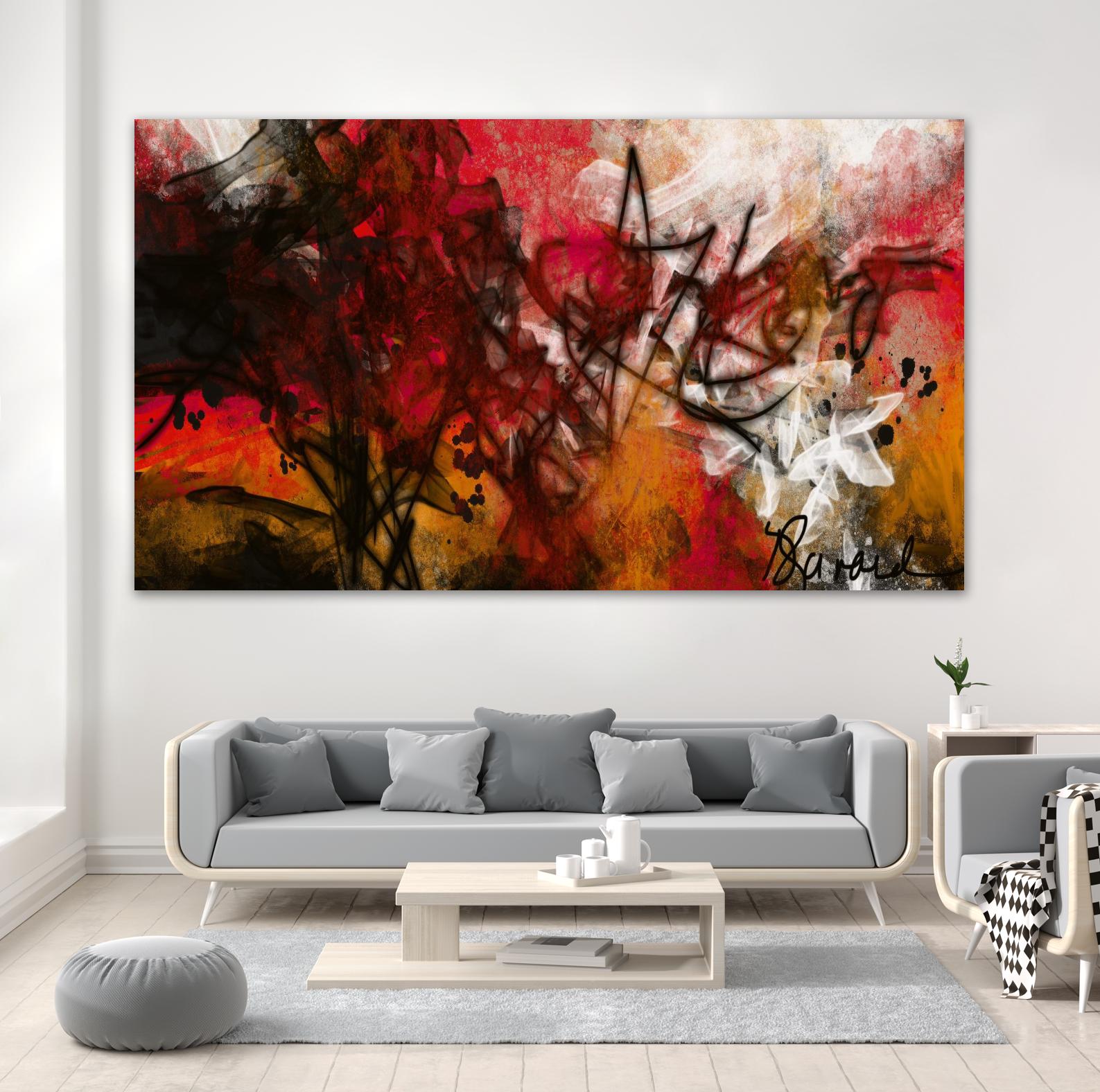Rusty by Doris Savard on GIANT ART - red digital