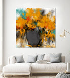 Spring time by Doris Savard on GIANT ART - yellow flowers contemporary