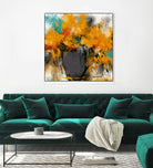Spring time by Doris Savard on GIANT ART - yellow flowers contemporary