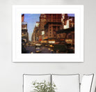 New York 1949 - 9 by Jean-François Dupuis on GIANT ART - beige architecture automobile