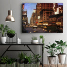 New York 1949 - 9 by Jean-François Dupuis on GIANT ART - beige architecture automobile