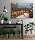 New York 1949 - 4 by Jean-François Dupuis on GIANT ART - beige city scene wagon