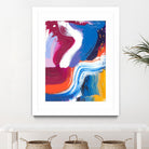 Just a wee one by Claire Desjardins on GIANT ART - orange abstract canadian