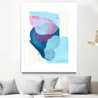 Along the shore 02 by Claire Desjardins on GIANT ART - pink abstract canadian