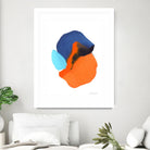The space in between 63 by Claire Desjardins on GIANT ART - orange abstract