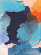 Thinking about it by Claire Desjardins on GIANT ART - blue abstract