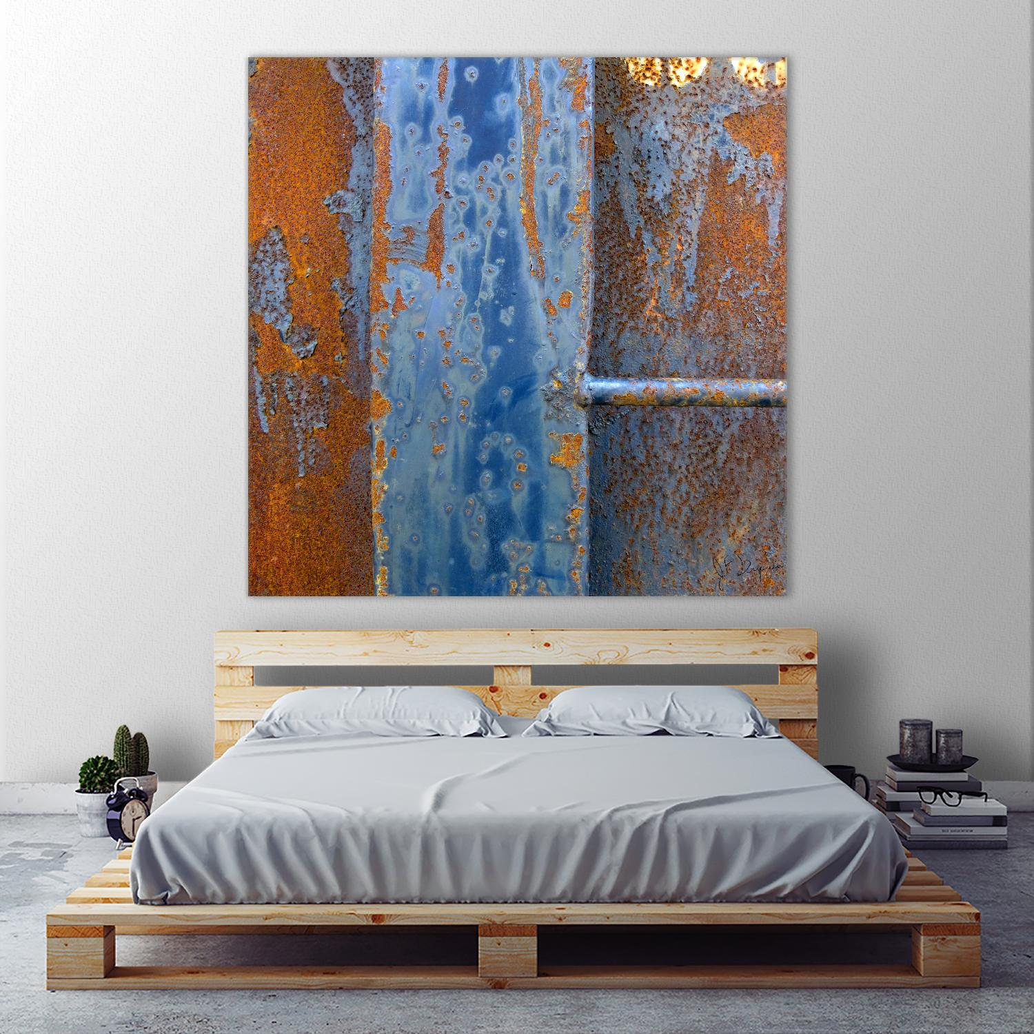 Rusty Panel 2 by Jean-François Dupuis on GIANT ART - orange photo art rust