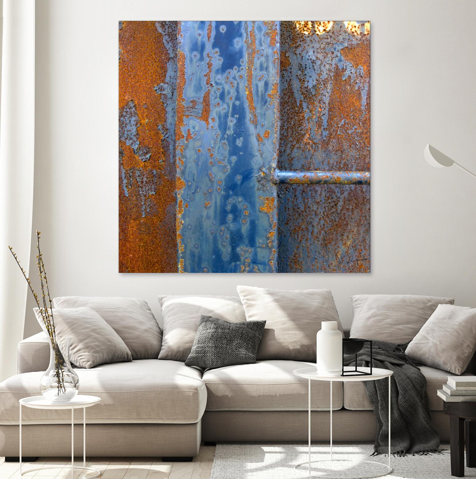 Rusty Panel 2 by Jean-François Dupuis on GIANT ART - orange photo art rust