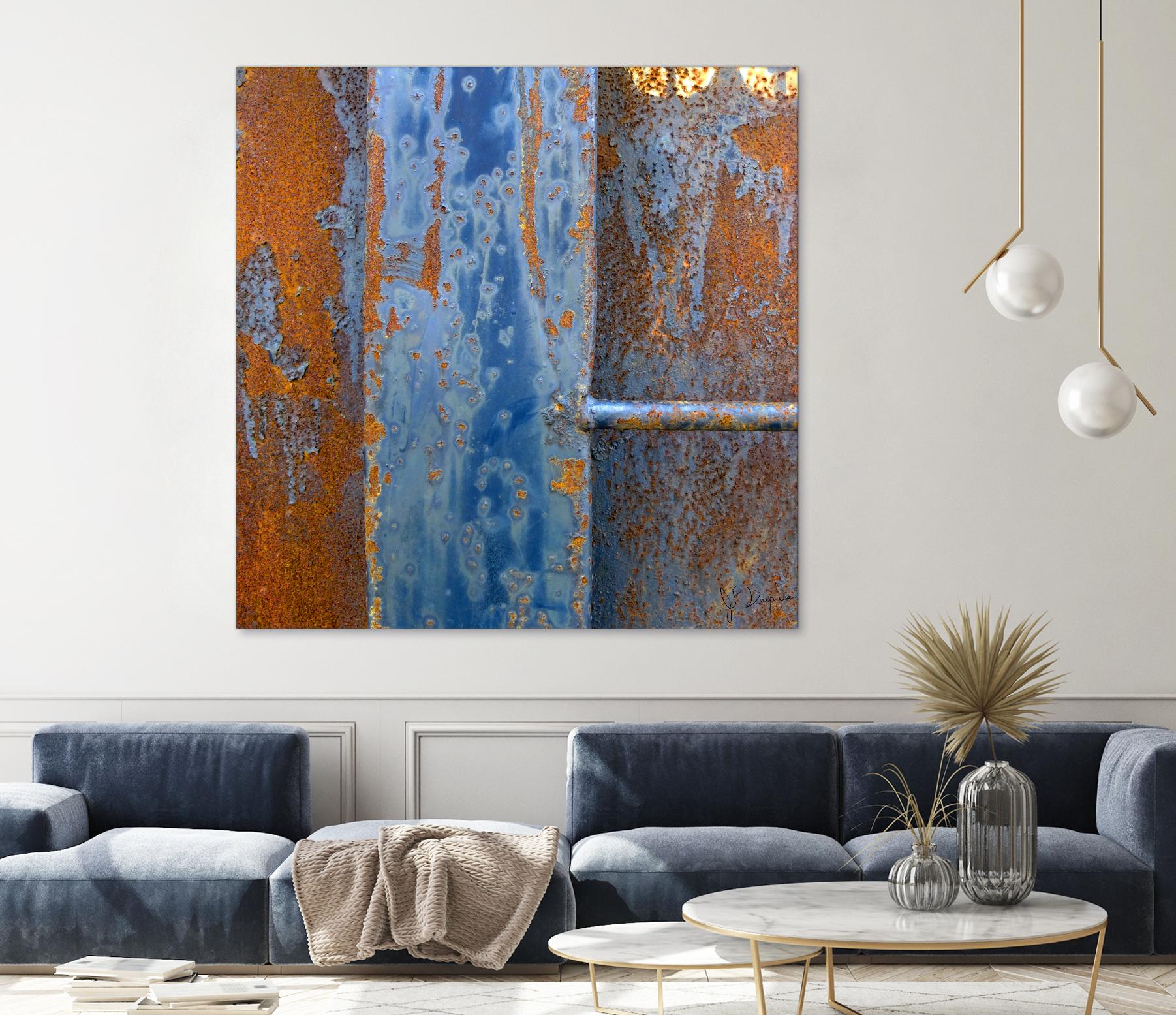 Rusty Panel 2 by Jean-François Dupuis on GIANT ART - orange photo art rust