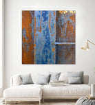 Rusty Panel 2 by Jean-François Dupuis on GIANT ART - orange photo art rust