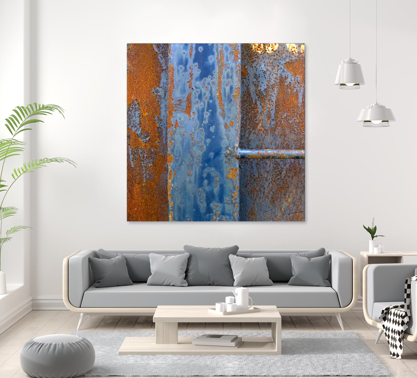 Rusty Panel 2 by Jean-François Dupuis on GIANT ART - orange photo art rust