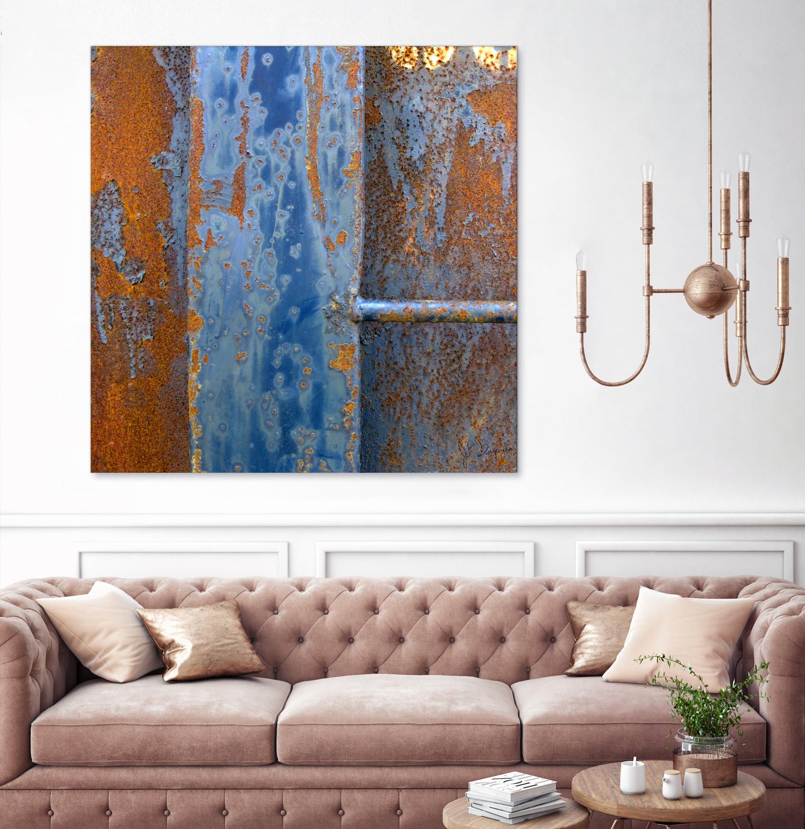 Rusty Panel 2 by Jean-François Dupuis on GIANT ART - orange photo art rust