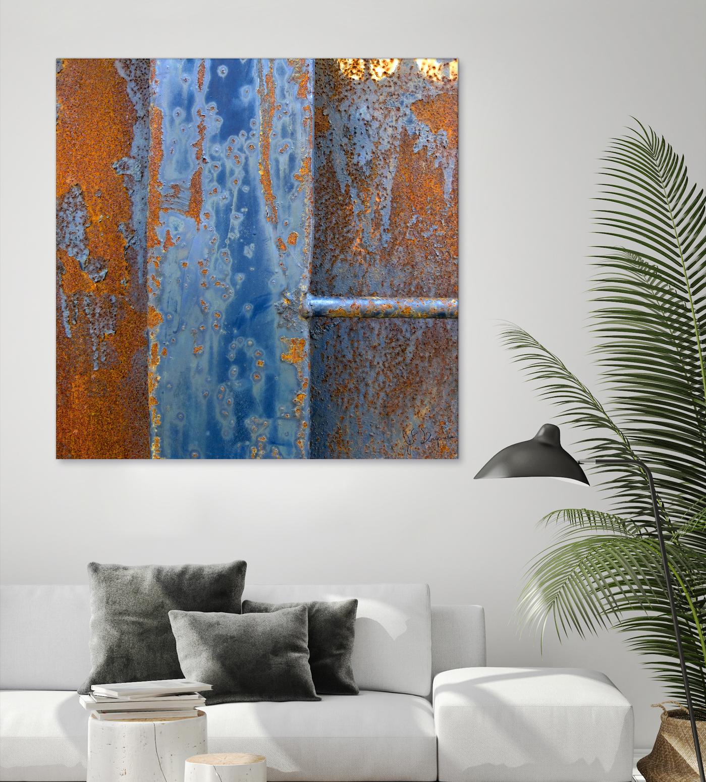 Rusty Panel 2 by Jean-François Dupuis on GIANT ART - orange photo art rust