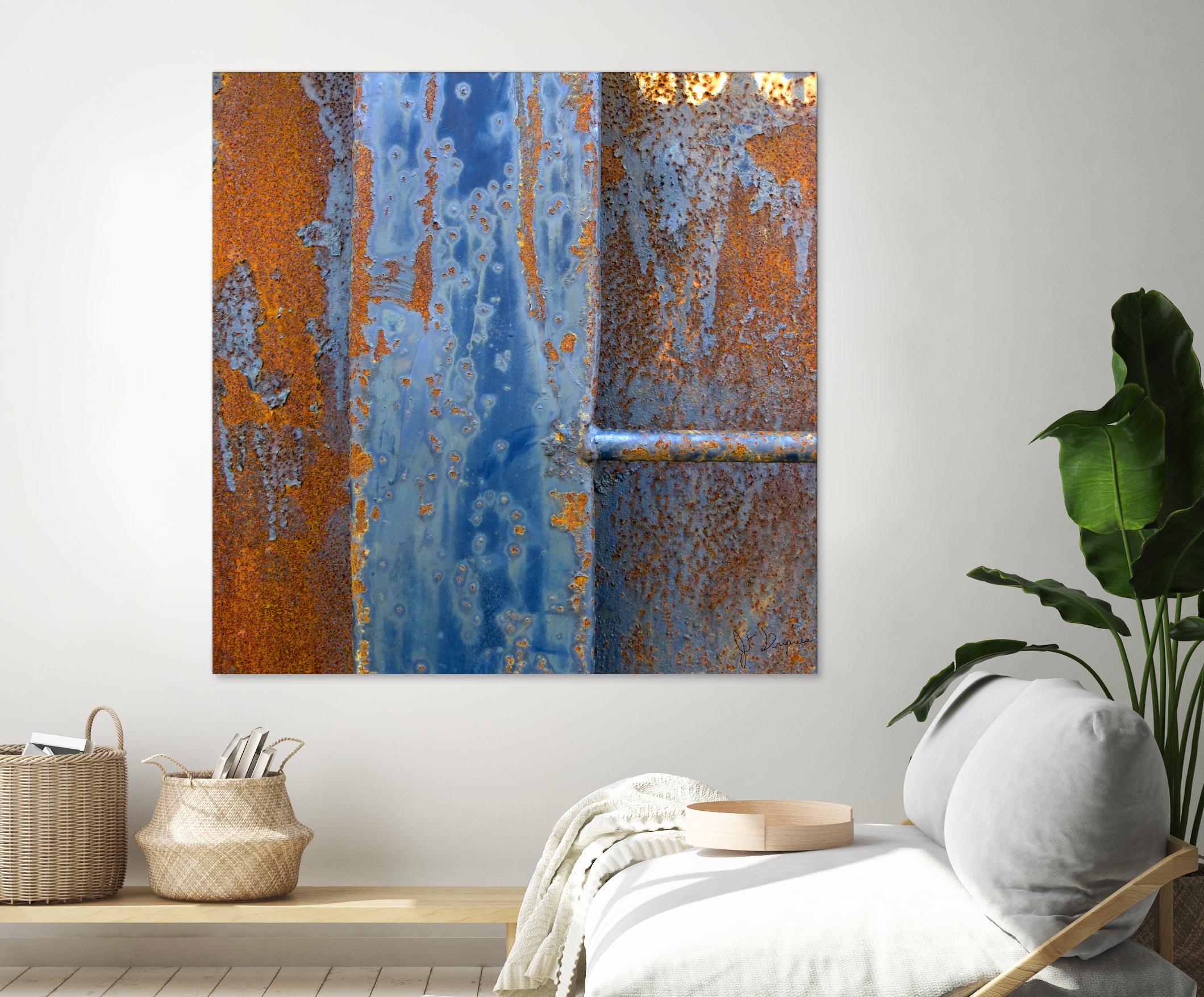 Rusty Panel 2 by Jean-François Dupuis on GIANT ART - orange photo art rust