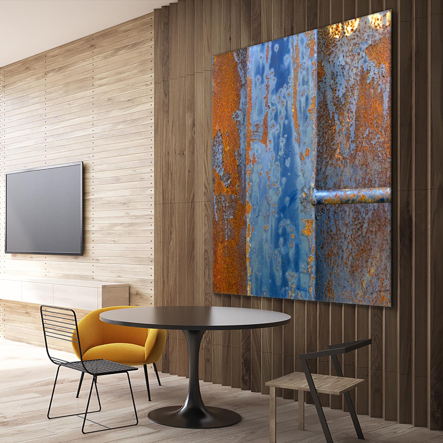 Rusty Panel 2 by Jean-François Dupuis on GIANT ART - orange photo art rust