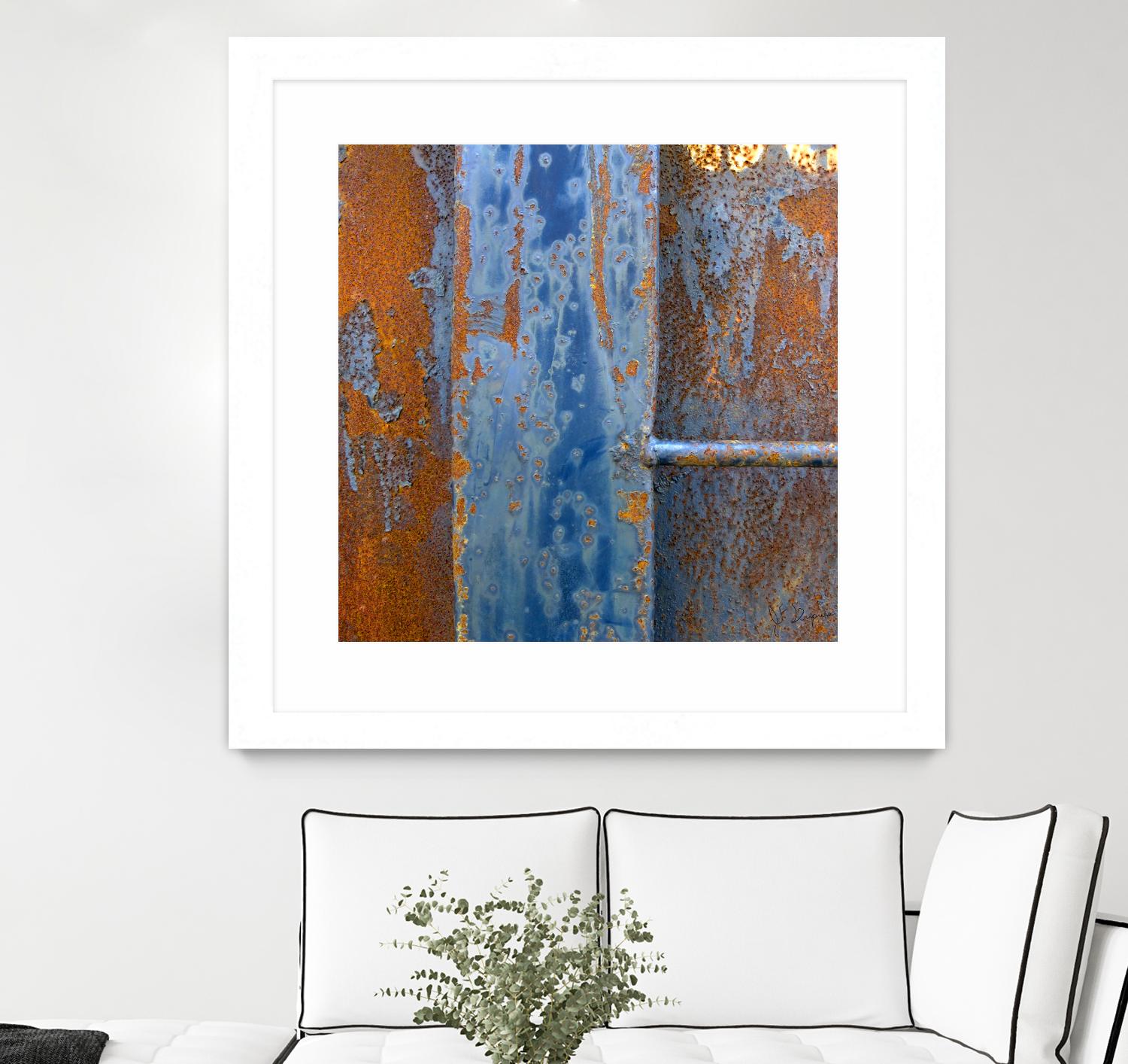 Rusty Panel 2 by Jean-François Dupuis on GIANT ART - orange photo art rust