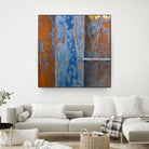 Rusty Panel 2 by Jean-François Dupuis on GIANT ART - orange photo art rust