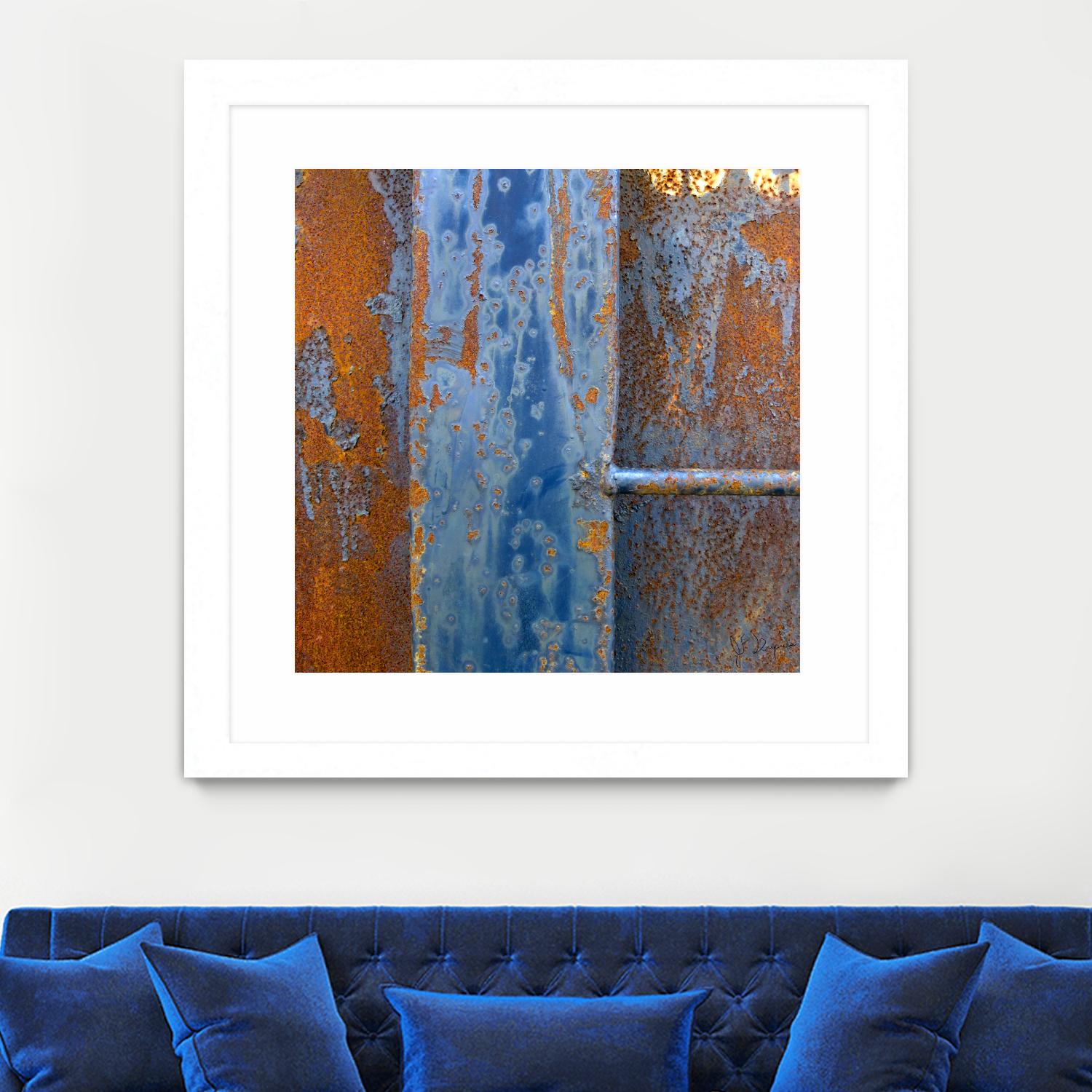 Rusty Panel 2 by Jean-François Dupuis on GIANT ART - orange photo art rust
