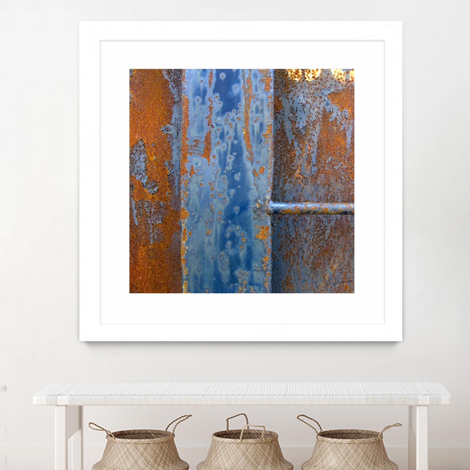 Rusty Panel 2 by Jean-François Dupuis on GIANT ART - orange photo art rust