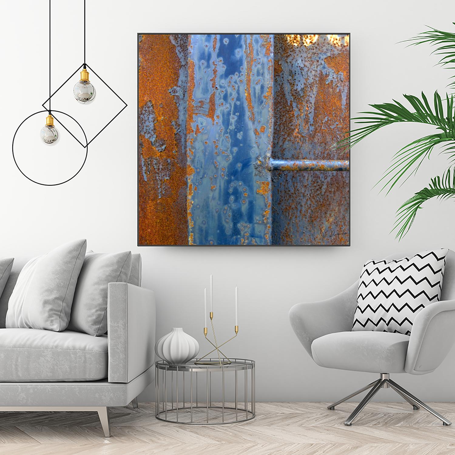 Rusty Panel 2 by Jean-François Dupuis on GIANT ART - orange photo art rust