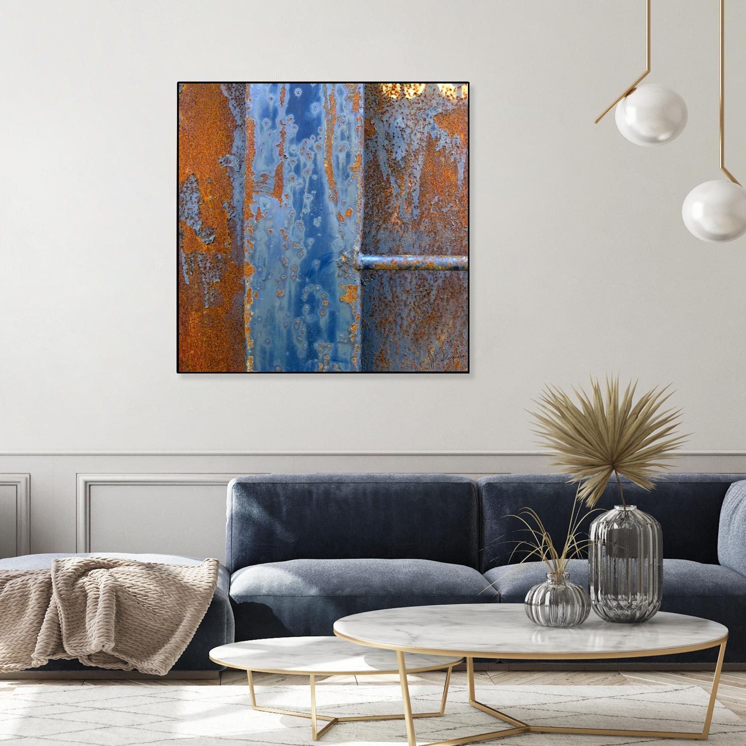 Rusty Panel 2 by Jean-François Dupuis on GIANT ART - orange photo art rust