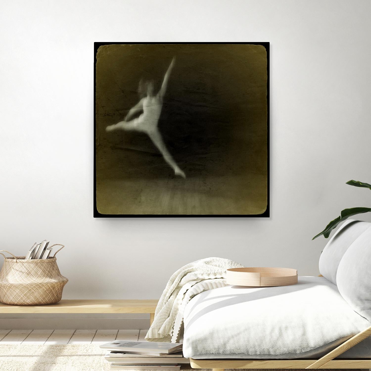 Dancing motion I by Jean-François Dupuis on GIANT ART - beige music - dance ballerine