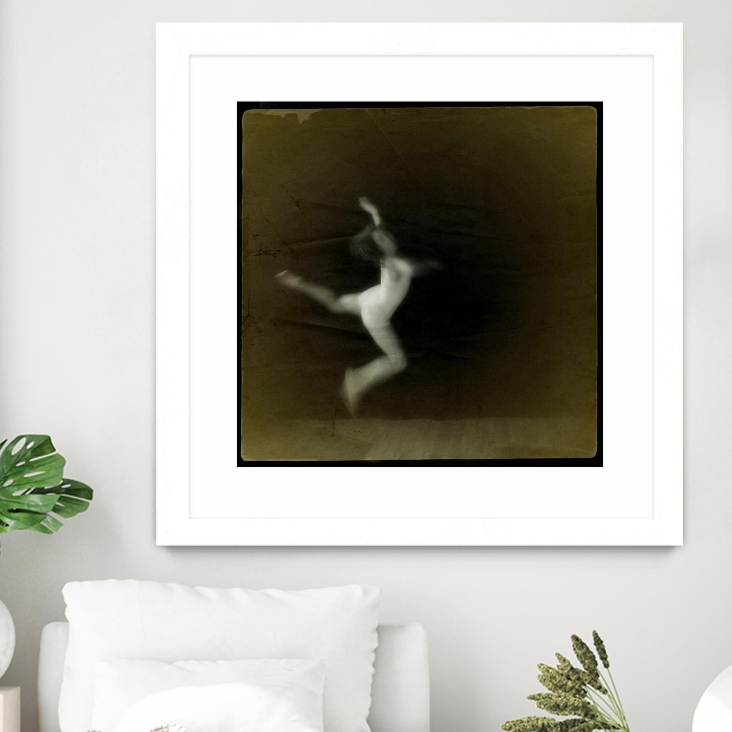 Dancing motion III by Jean-François Dupuis on GIANT ART - beige music - dance ballerine
