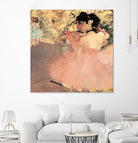 Ballet Dancer 3 by Edgar Degas on GIANT ART - beige music - dance