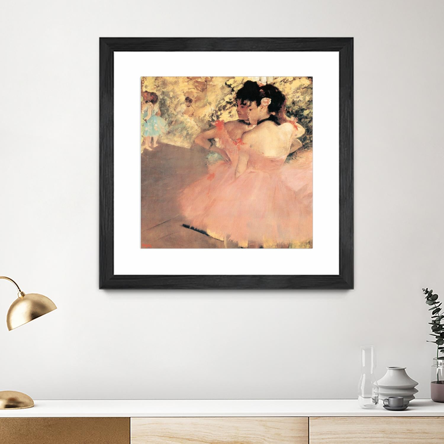 Ballet Dancer 3 by Edgar Degas on GIANT ART - beige music - dance