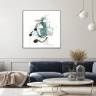 Remplir le paysage I by Sylvie Cloutier on GIANT ART - blue abstract