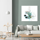 Remplir le paysage IV by Sylvie Cloutier on GIANT ART - blue abstract