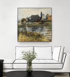 La Seine à Chatou by Auguste Renoir on GIANT ART - green masters rivière