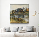 La Seine à Chatou by Auguste Renoir on GIANT ART - green masters rivière