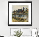 La Seine à Chatou by Auguste Renoir on GIANT ART - green masters rivière