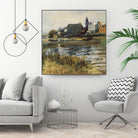 La Seine à Chatou by Auguste Renoir on GIANT ART - green masters rivière