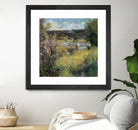 La Seine à Chatou by Auguste Renoir on GIANT ART - green masters