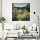 La Seine à Chatou by Auguste Renoir on GIANT ART - green masters